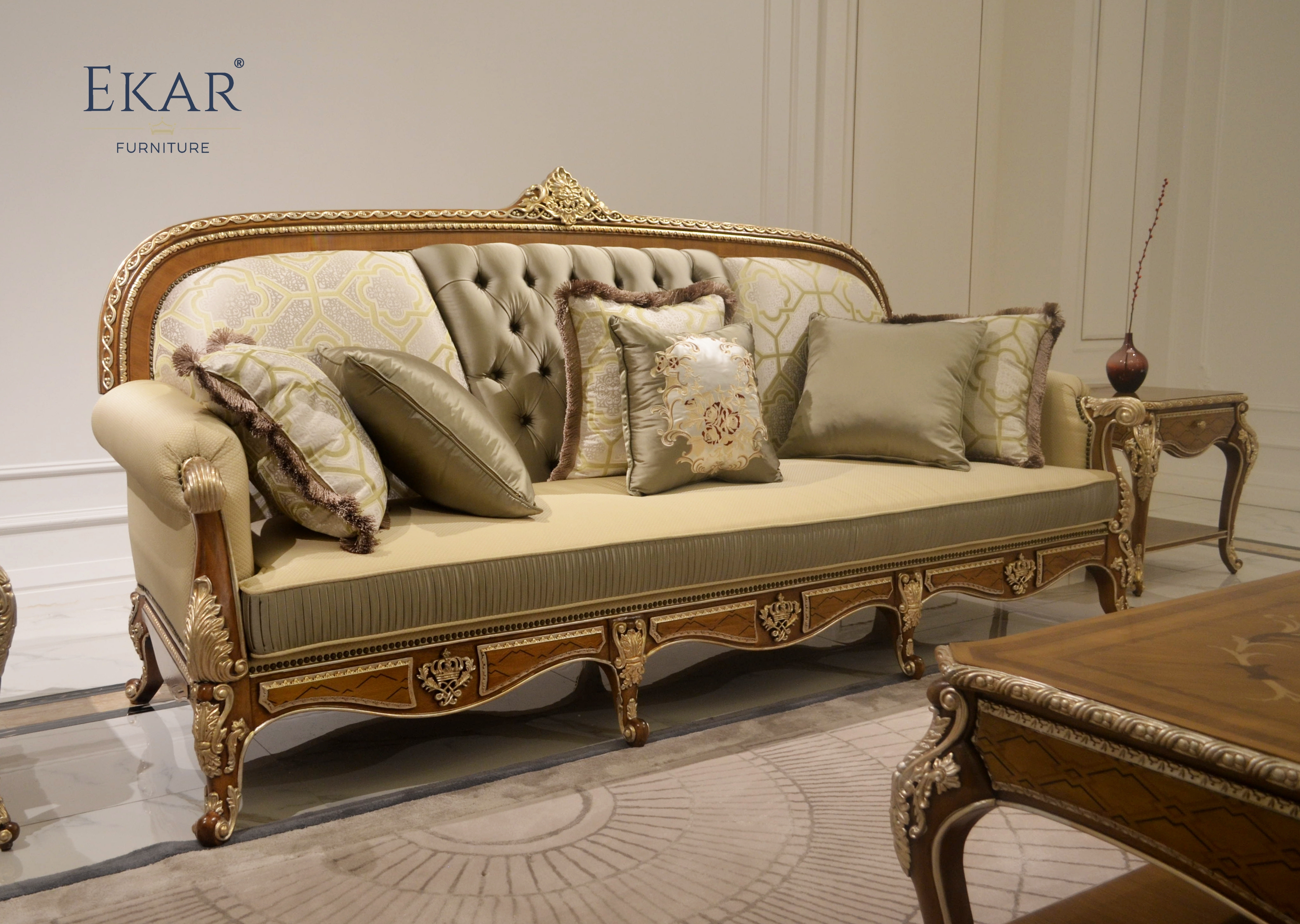 EKAR Furniture | Provincial Manor Heritage Side Table - Luxury American Classical End Table,EKAR FURNITURE CO.,LTD,EKAR Furniture | Provincial Manor Heritage Side Table - Luxury American Classical End Table,foshan furniture factory,custom Furniture factory,china furniture factory