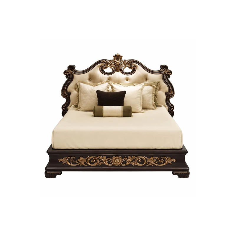 Versailles Royal Hand-Carved Master Bed | Luxury French Classical Gilded Mansion Furniture - EKAR,EKAR FURNITURE CO.,LTD,Versailles Royal Hand-Carved Master Bed | Luxury French Classical Gilded Mansion Furniture - EKAR,foshan furniture factory,custom Furniture factory,china furniture factory