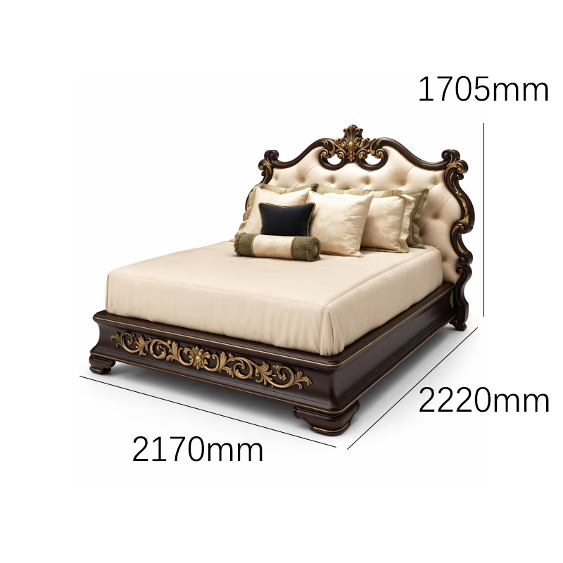 Versailles Royal Hand-Carved Master Bed | Luxury French Classical Gilded Mansion Furniture - EKAR,EKAR FURNITURE CO.,LTD,Versailles Royal Hand-Carved Master Bed | Luxury French Classical Gilded Mansion Furniture - EKAR,foshan furniture factory,custom Furniture factory,china furniture factory