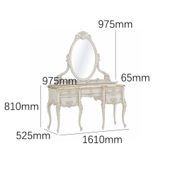 Seraphina Pearl Gilded Vanity Set | Luxury French Classical Dressing Table with Mirror - EKAR FURNITURE,EKAR FURNITURE CO.,LTD,Seraphina Pearl Gilded Vanity Set | Luxury French Classical Dressing Table with Mirror - EKAR FURNITURE,foshan furniture factory,custom Furniture factory,china furniture factory