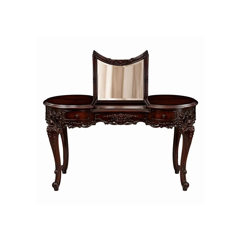 Versailles Heritage Bespoke Vanity &amp; Crown Mirror | Luxury French Classical Dressing Table -EKAR FURNITURE,EKAR FURNITURE CO.,LTD,Versailles Heritage Bespoke Vanity &amp; Crown Mirror | Luxury French Classical Dressing Table -EKAR FURNITURE,foshan furniture factory,custom Furniture factory,china furniture factory