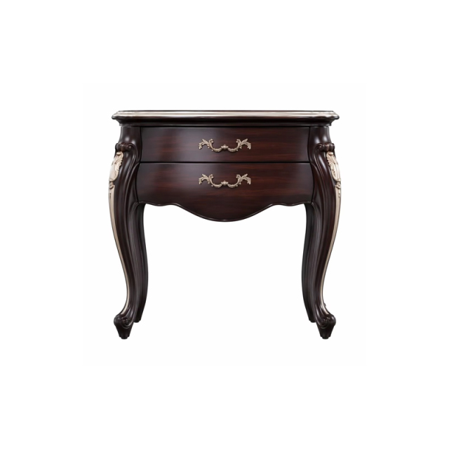 Valence Heritage Silver-Accented Nightstand | Luxury French Classical Bedside Cabinet - EKAR,EKAR FURNITURE CO.,LTD,Valence Heritage Silver-Accented Nightstand | Luxury French Classical Bedside Cabinet - EKAR,foshan furniture factory,custom Furniture factory,china furniture factory