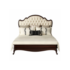Majestic Heirloom Tufted Master Bed | Luxury French Classical Mahogany Bedroom Furniture - EKAR,EKAR FURNITURE CO.,LTD,Majestic Heirloom Tufted Master Bed | Luxury French Classical Mahogany Bedroom Furniture - EKAR,foshan furniture factory,custom Furniture factory,china furniture factory
