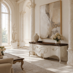 Valence Heritage Floral Media Console | Luxury French Classical TV Stand - EKAR,MY SHOP,Valence Heritage Floral Media Console | Luxury French Classical TV Stand - EKAR,foshan furniture factory,custom Furniture factory,china furniture factory