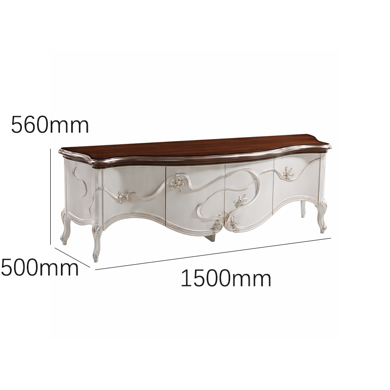 Valence Heritage Floral Media Console | Luxury French Classical TV Stand - EKAR,MY SHOP,Valence Heritage Floral Media Console | Luxury French Classical TV Stand - EKAR,foshan furniture factory,custom Furniture factory,china furniture factory