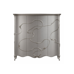 Valence Argento Floral Armoire | Luxury French Classical Silver Four-Door Wardrobe - EKAR,EKAR FURNITURE CO.,LTD,Valence Argento Floral Armoire | Luxury French Classical Silver Four-Door Wardrobe - EKAR,foshan furniture factory,custom Furniture factory,china furniture factory