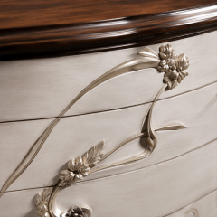 Valence Argento Floral Chest of Drawers | Luxury French Classical Silver Dresser - EKAR,EKAR FURNITURE CO.,LTD,Valence Argento Floral Chest of Drawers | Luxury French Classical Silver Dresser - EKAR,foshan furniture factory,custom Furniture factory,china furniture factory