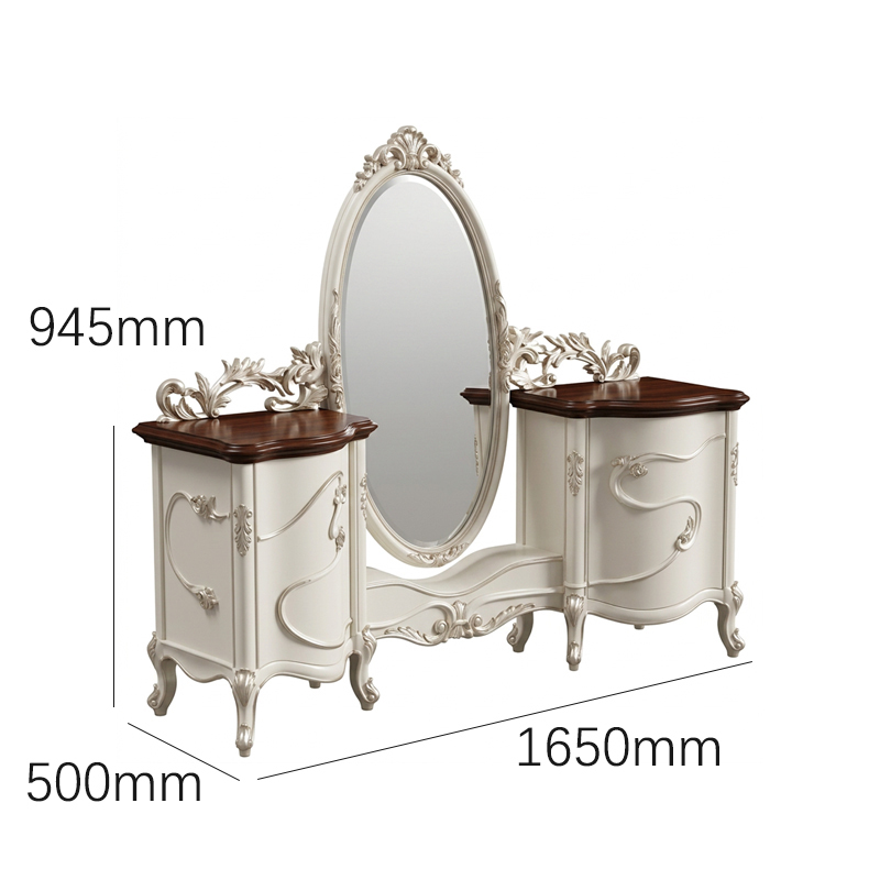 Aurelia Heritage Gilded Vanity &amp; Grand Oval Mirror | Luxury French Classical Dressing Table - EKAR,EKAR FURNITURE CO.,LTD,Aurelia Heritage Gilded Vanity &amp; Grand Oval Mirror | Luxury French Classical Dressing Table - EKAR,foshan furniture factory,custom Furniture factory,china furniture factory