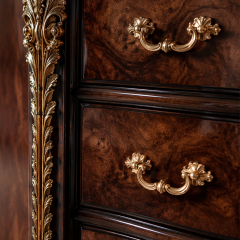 Regency Heirloom Bow-Front Chest of Drawers | Luxury French Classical Mahogany Dresser - EKAR FURNITURE,EKAR FURNITURE CO.,LTD,Regency Heirloom Bow-Front Chest of Drawers | Luxury French Classical Mahogany Dresser - EKAR FURNITURE,foshan furniture factory,custom Furniture factory,china furniture factory