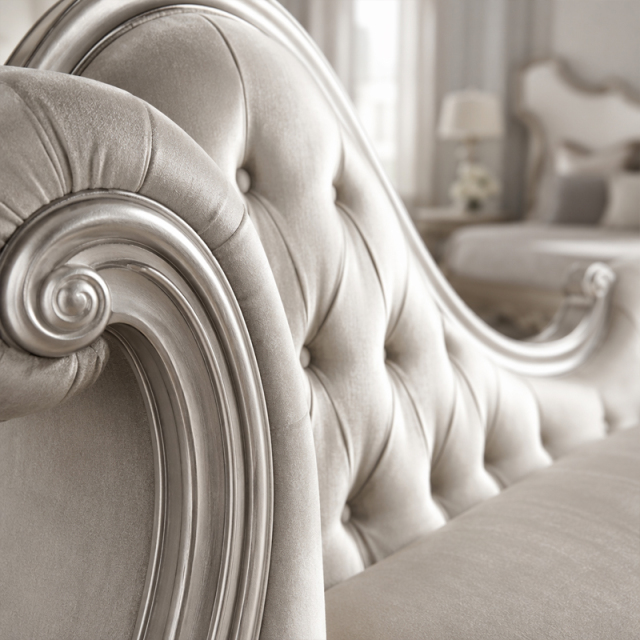 Seraphina Imperial Tufted Chaise Lounge | Luxury French Neoclassical Daybed - EKAR,EKAR FURNITURE CO.,LTD,Seraphina Imperial Tufted Chaise Lounge | Luxury French Neoclassical Daybed - EKAR,foshan furniture factory,custom Furniture factory,china furniture factory