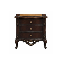 Chateau Heritage French Classical Nightstand | Luxury Hand-Carved Bedside Cabinet - EKAR,EKAR FURNITURE CO.,LTD,Chateau Heritage French Classical Nightstand | Luxury Hand-Carved Bedside Cabinet - EKAR,foshan furniture factory,custom Furniture factory,china furniture factory