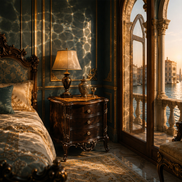 Chateau Heritage French Classical Nightstand | Luxury Hand-Carved Bedside Cabinet - EKAR,EKAR FURNITURE CO.,LTD,Chateau Heritage French Classical Nightstand | Luxury Hand-Carved Bedside Cabinet - EKAR,foshan furniture factory,custom Furniture factory,china furniture factory