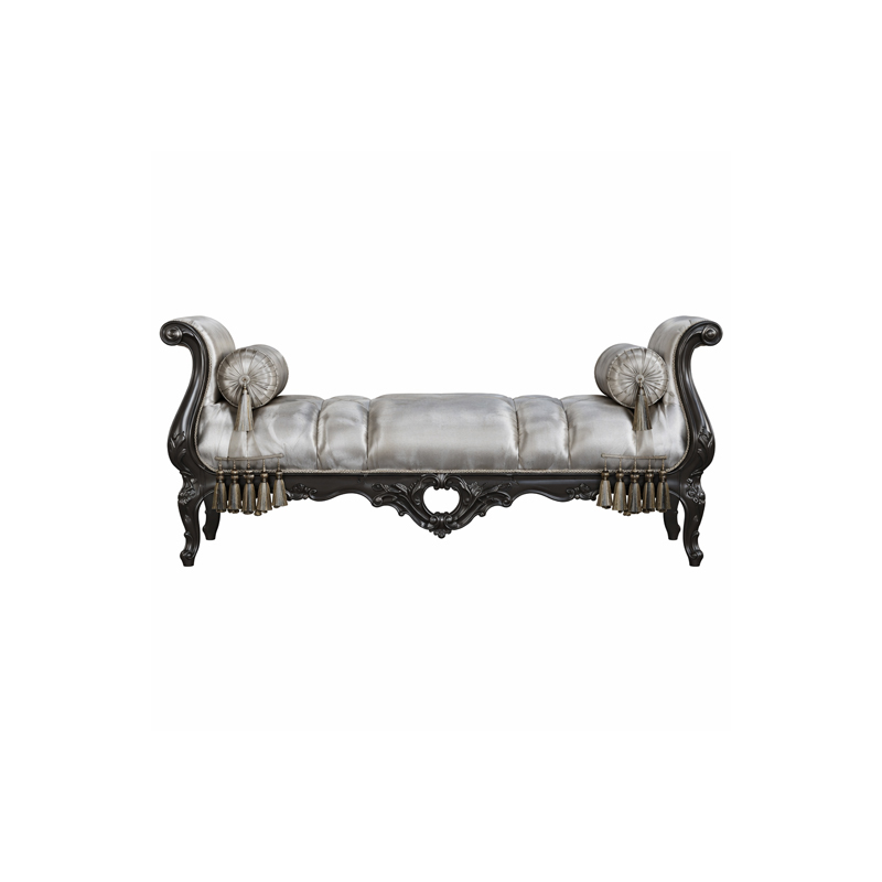 Sovereign Imperial Bed-End Bench | Luxury French Classical Upholstered Master Suite Settee - EKAR,EKAR FURNITURE CO.,LTD,Sovereign Imperial Bed-End Bench | Luxury French Classical Upholstered Master Suite Settee - EKAR,foshan furniture factory,custom Furniture factory,china furniture factory
