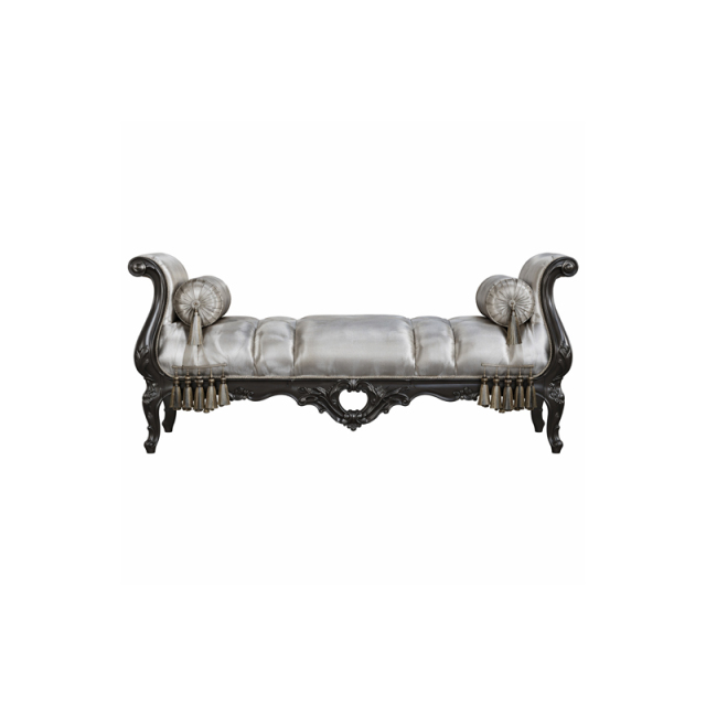 Sovereign Imperial Bed-End Bench | Luxury French Classical Upholstered Master Suite Settee - EKAR,EKAR FURNITURE CO.,LTD,Sovereign Imperial Bed-End Bench | Luxury French Classical Upholstered Master Suite Settee - EKAR,foshan furniture factory,custom Furniture factory,china furniture factory