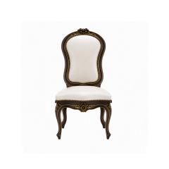 Sovereign Violin-Back Gilded Dining Chair | Luxury French Neoclassical Leather Seating - EKAR FURNITURE,EKAR FURNITURE CO.,LTD,Sovereign Violin-Back Gilded Dining Chair | Luxury French Neoclassical Leather Seating - EKAR FURNITURE,foshan furniture factory,custom Furniture factory,china furniture factory