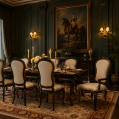 Sovereign Violin-Back Gilded Dining Chair | Luxury French Neoclassical Leather Seating - EKAR FURNITURE,EKAR FURNITURE CO.,LTD,Sovereign Violin-Back Gilded Dining Chair | Luxury French Neoclassical Leather Seating - EKAR FURNITURE,foshan furniture factory,custom Furniture factory,china furniture factory