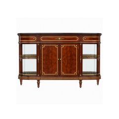 Sovereign Heritage Serpentine Credenza | Luxury French Classical Gold-Accented Sideboard - EKAR FURNITURE,EKAR FURNITURE CO.,LTD,Sovereign Heritage Serpentine Credenza | Luxury French Classical Gold-Accented Sideboard - EKAR FURNITURE,foshan furniture factory,custom Furniture factory,china furniture factory