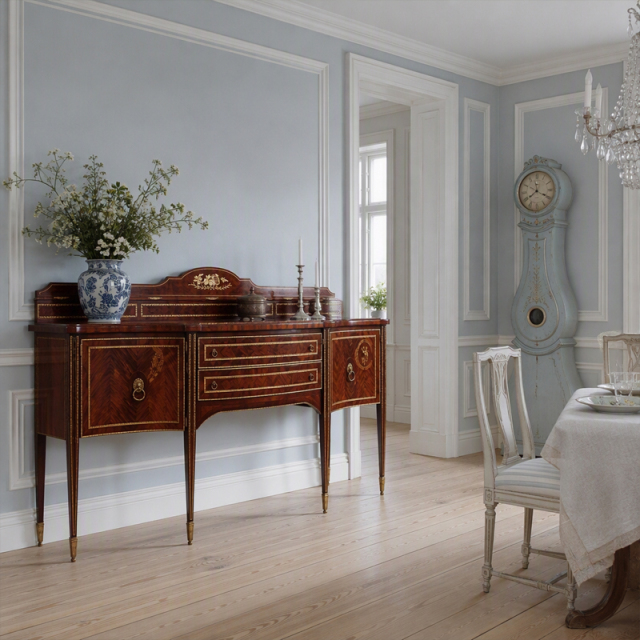 Regency Cameo Inlay Serpentine Sideboard | Luxury French Classical Mahogany Buffet - EKAR FURNITURE,EKAR FURNITURE CO.,LTD,Regency Cameo Inlay Serpentine Sideboard | Luxury French Classical Mahogany Buffet - EKAR FURNITURE,foshan furniture factory,custom Furniture factory,china furniture factory