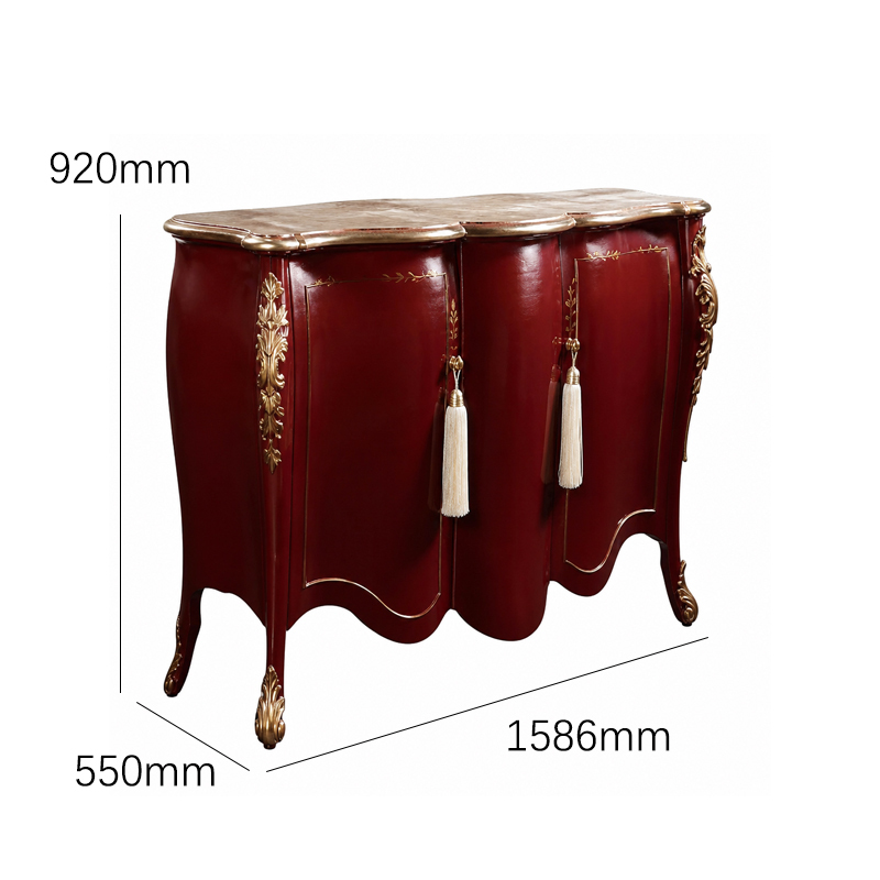 Burgundy Bombe Marquetry Credenza | Luxury French Classical Gilt Marble-Top Sideboard - EKAR FURNITURE,EKAR FURNITURE CO.,LTD,Burgundy Bombe Marquetry Credenza | Luxury French Classical Gilt Marble-Top Sideboard - EKAR FURNITURE,foshan furniture factory,custom Furniture factory,china furniture factory
