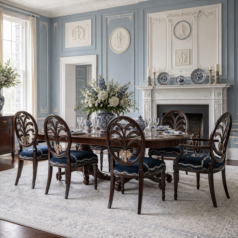 Chippendale Plume-Back Velvet Armchair | Luxury American Classical Carved Dining Chair - EKAR FURNITURE,EKAR FURNITURE CO.,LTD,Chippendale Plume-Back Velvet Armchair | Luxury American Classical Carved Dining Chair - EKAR FURNITURE,foshan furniture factory,custom Furniture factory,china furniture factory