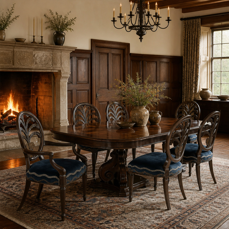 Chippendale Plume-Back Velvet Armchair | Luxury American Classical Carved Dining Chair - EKAR FURNITURE,EKAR FURNITURE CO.,LTD,Chippendale Plume-Back Velvet Armchair | Luxury American Classical Carved Dining Chair - EKAR FURNITURE,foshan furniture factory,custom Furniture factory,china furniture factory