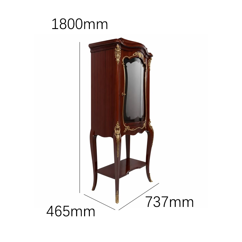 Versailles Rococo Vitrine Wine Cabinet | Luxury French Classical Ormolu Display Cabinet - EKAR FURNITURE,MY SHOP,Versailles Rococo Vitrine Wine Cabinet | Luxury French Classical Ormolu Display Cabinet - EKAR FURNITURE,foshan furniture factory,custom Furniture factory,china furniture factory