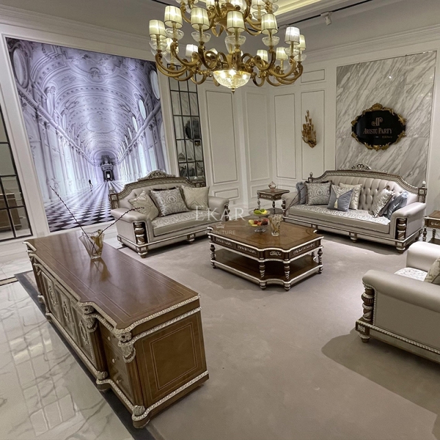 American Empire Gilded Credenza TV Cabinet | Luxury Classical Urn-Medallion Media Console - EKAR FURNITURE,EKAR FURNITURE CO.,LTD,American Empire Gilded Credenza TV Cabinet | Luxury Classical Urn-Medallion Media Console - EKAR FURNITURE,foshan furniture factory,custom Furniture factory,china furniture factory
