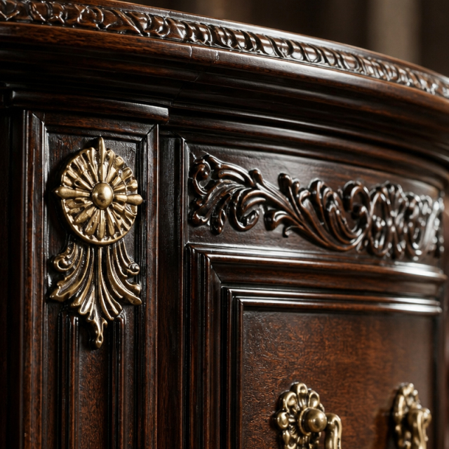 Versailles Kidney-Shape Executive Desk | Luxury French Classical Carved Leather-Top Writing Table - EKAR,EKAR FURNITURE CO.,LTD,Versailles Kidney-Shape Executive Desk | Luxury French Classical Carved Leather-Top Writing Table - EKAR,foshan furniture factory,custom Furniture factory,china furniture factory