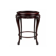 Versailles Floral-Carved Plant Stand | Luxury French Classical Circular Display Pedestal - EKAR FURNITURE,EKAR FURNITURE CO.,LTD,Versailles Floral-Carved Plant Stand | Luxury French Classical Circular Display Pedestal - EKAR FURNITURE,foshan furniture factory,custom Furniture factory,china furniture factory