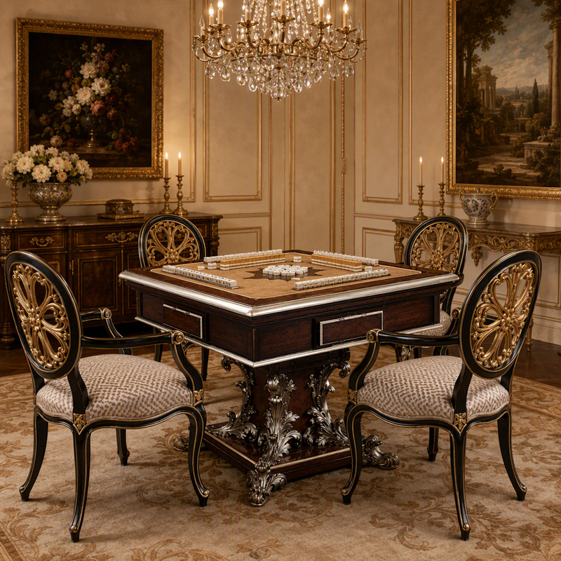 Versailles Gilded Fleur-de-Lis Game Chair | Luxury French Classical Ikat-Upholstered Armchair - EKAR,EKAR FURNITURE CO.,LTD,Versailles Gilded Fleur-de-Lis Game Chair | Luxury French Classical Ikat-Upholstered Armchair - EKAR,foshan furniture factory,custom Furniture factory,china furniture factory