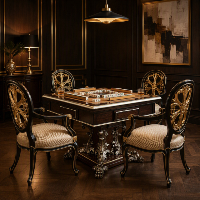 Versailles Gilded Fleur-de-Lis Game Chair | Luxury French Classical Ikat-Upholstered Armchair - EKAR,EKAR FURNITURE CO.,LTD,Versailles Gilded Fleur-de-Lis Game Chair | Luxury French Classical Ikat-Upholstered Armchair - EKAR,foshan furniture factory,custom Furniture factory,china furniture factory