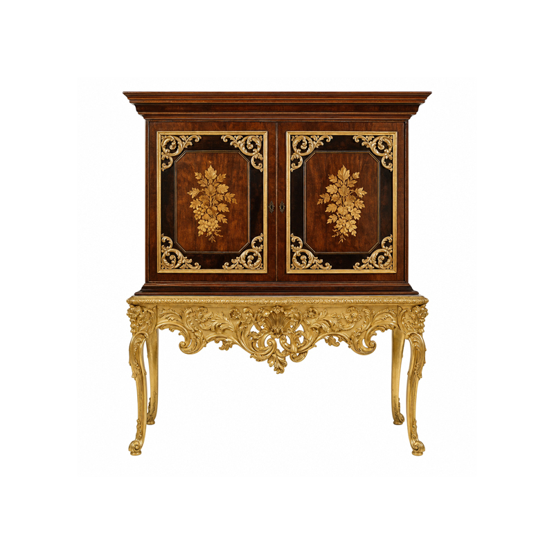 Chateau Vine Marquetry Wine Cabinet | Luxury French Classical Gilt-Stand Vitrine Cellar - EKAR FURNITURE,EKAR FURNITURE CO.,LTD,Chateau Vine Marquetry Wine Cabinet | Luxury French Classical Gilt-Stand Vitrine Cellar - EKAR FURNITURE,foshan furniture factory,custom Furniture factory,china furniture factory