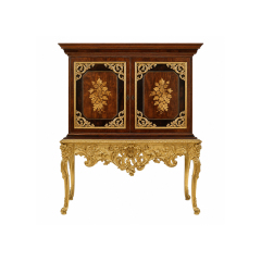 Chateau Vine Marquetry Wine Cabinet | Luxury French Classical Gilt-Stand Vitrine Cellar - EKAR FURNITURE,EKAR FURNITURE CO.,LTD,Chateau Vine Marquetry Wine Cabinet | Luxury French Classical Gilt-Stand Vitrine Cellar - EKAR FURNITURE,foshan furniture factory,custom Furniture factory,china furniture factory