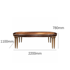 Aurelian Oval Burl &amp; Gilded Dining Table | Luxury French Neoclassical Eight-Leg Conference Table - EKAR,EKAR FURNITURE CO.,LTD,Aurelian Oval Burl &amp; Gilded Dining Table | Luxury French Neoclassical Eight-Leg Conference Table - EKAR,foshan furniture factory,custom Furniture factory,china furniture factory
