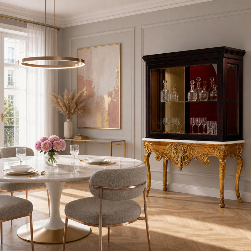 Soleil d'Or Gold-Mask Vitrine Wine Cabinet | Luxury French Baroque Velvet &amp; Gilt Display Cellar - EKAR,EKAR FURNITURE CO.,LTD,Soleil d'Or Gold-Mask Vitrine Wine Cabinet | Luxury French Baroque Velvet &amp; Gilt Display Cellar - EKAR,foshan furniture factory,custom Furniture factory,china furniture factory