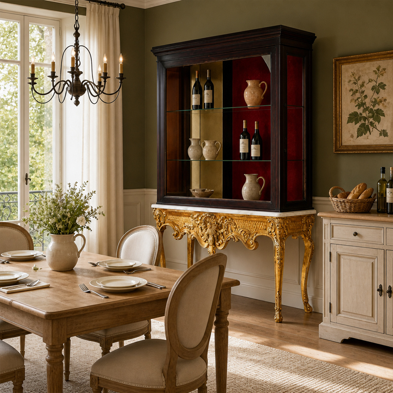 Soleil d'Or Gold-Mask Vitrine Wine Cabinet | Luxury French Baroque Velvet &amp; Gilt Display Cellar - EKAR,EKAR FURNITURE CO.,LTD,Soleil d'Or Gold-Mask Vitrine Wine Cabinet | Luxury French Baroque Velvet &amp; Gilt Display Cellar - EKAR,foshan furniture factory,custom Furniture factory,china furniture factory