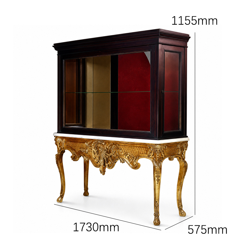 Soleil d'Or Gold-Mask Vitrine Wine Cabinet | Luxury French Baroque Velvet &amp; Gilt Display Cellar - EKAR,EKAR FURNITURE CO.,LTD,Soleil d'Or Gold-Mask Vitrine Wine Cabinet | Luxury French Baroque Velvet &amp; Gilt Display Cellar - EKAR,foshan furniture factory,custom Furniture factory,china furniture factory