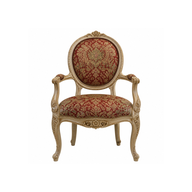 Chateau Rouge Damask Oval-Back Dining Chair | Luxury French Louis XV Gilded Accent Seating - EKAR,EKAR FURNITURE CO.,LTD,Chateau Rouge Damask Oval-Back Dining Chair | Luxury French Louis XV Gilded Accent Seating - EKAR,foshan furniture factory,custom Furniture factory,china furniture factory