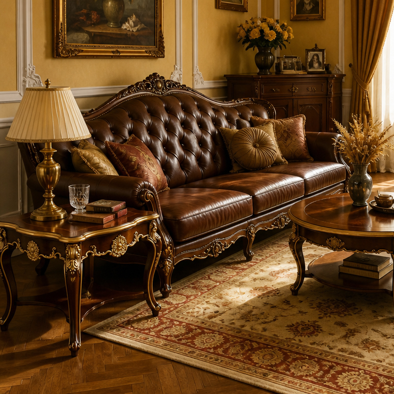Fleuron Radiance Serpentine End Table | Luxury Rococo Marquetry Side Table with Gilded Apron - EKAR,EKAR FURNITURE CO.,LTD,Fleuron Radiance Serpentine End Table | Luxury Rococo Marquetry Side Table with Gilded Apron - EKAR,foshan furniture factory,custom Furniture factory,china furniture factory