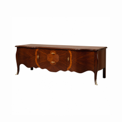 Quatrefoil Lumière Bombé Media Console | Luxury French Provincial Sunburst TV Cabinet - EKAR FURNITURE,EKAR FURNITURE CO.,LTD,Quatrefoil Lumière Bombé Media Console | Luxury French Provincial Sunburst TV Cabinet - EKAR FURNITURE,foshan furniture factory,custom Furniture factory,china furniture factory