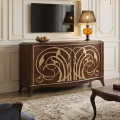 EKAR Furniture | Aurelia Flow Modern Media Cabinet – High-End Gold Inlay TV Stand,EKAR FURNITURE CO.,LTD,EKAR Furniture | Aurelia Flow Modern Media Cabinet – High-End Gold Inlay TV Stand,foshan furniture factory,custom Furniture factory,china furniture factory