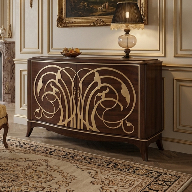 EKAR Furniture | Aurelia Flow Modern Media Cabinet – High-End Gold Inlay TV Stand,EKAR FURNITURE CO.,LTD,EKAR Furniture | Aurelia Flow Modern Media Cabinet – High-End Gold Inlay TV Stand,foshan furniture factory,custom Furniture factory,china furniture factory