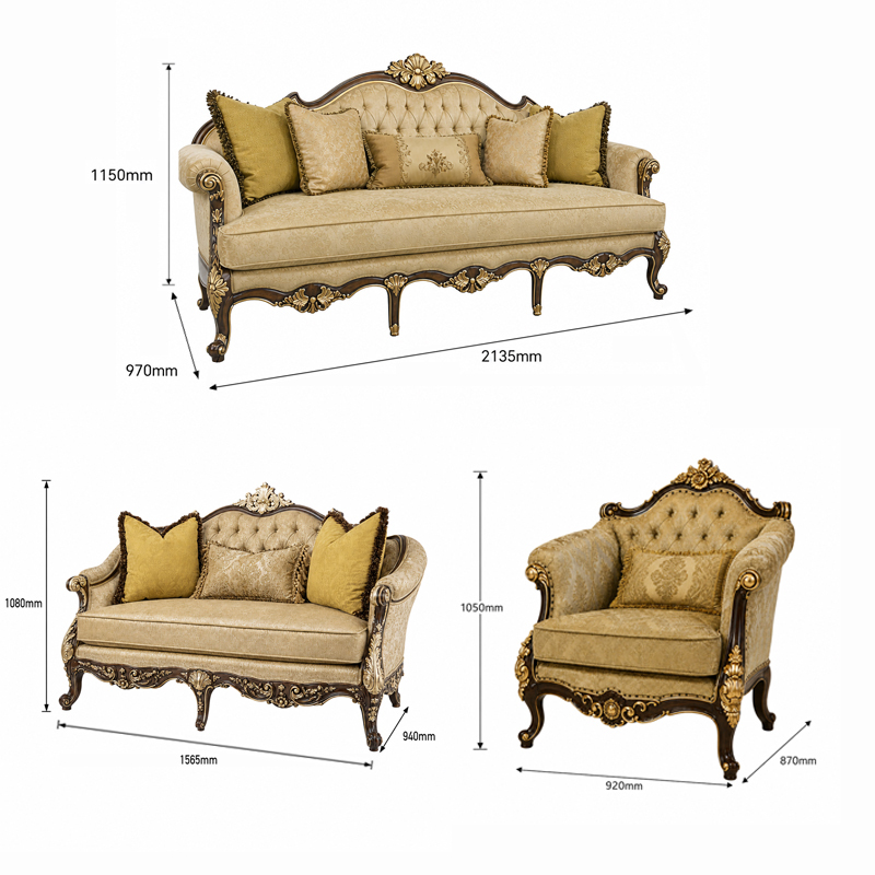 EKAR Furniture | Majesty Heritage French Classical Sofa,EKAR FURNITURE CO.,LTD,EKAR Furniture | Majesty Heritage French Classical Sofa,foshan furniture factory,custom Furniture factory,china furniture factory
