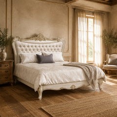 Celestine French Classical King Bed | EKAR Furniture,EKAR FURNITURE CO.,LTD,Celestine French Classical King Bed | EKAR Furniture,foshan furniture factory,custom Furniture factory,china furniture factory