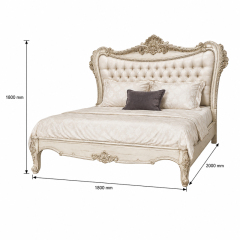 Celestine French Classical King Bed | EKAR Furniture,EKAR FURNITURE CO.,LTD,Celestine French Classical King Bed | EKAR Furniture,foshan furniture factory,custom Furniture factory,china furniture factory