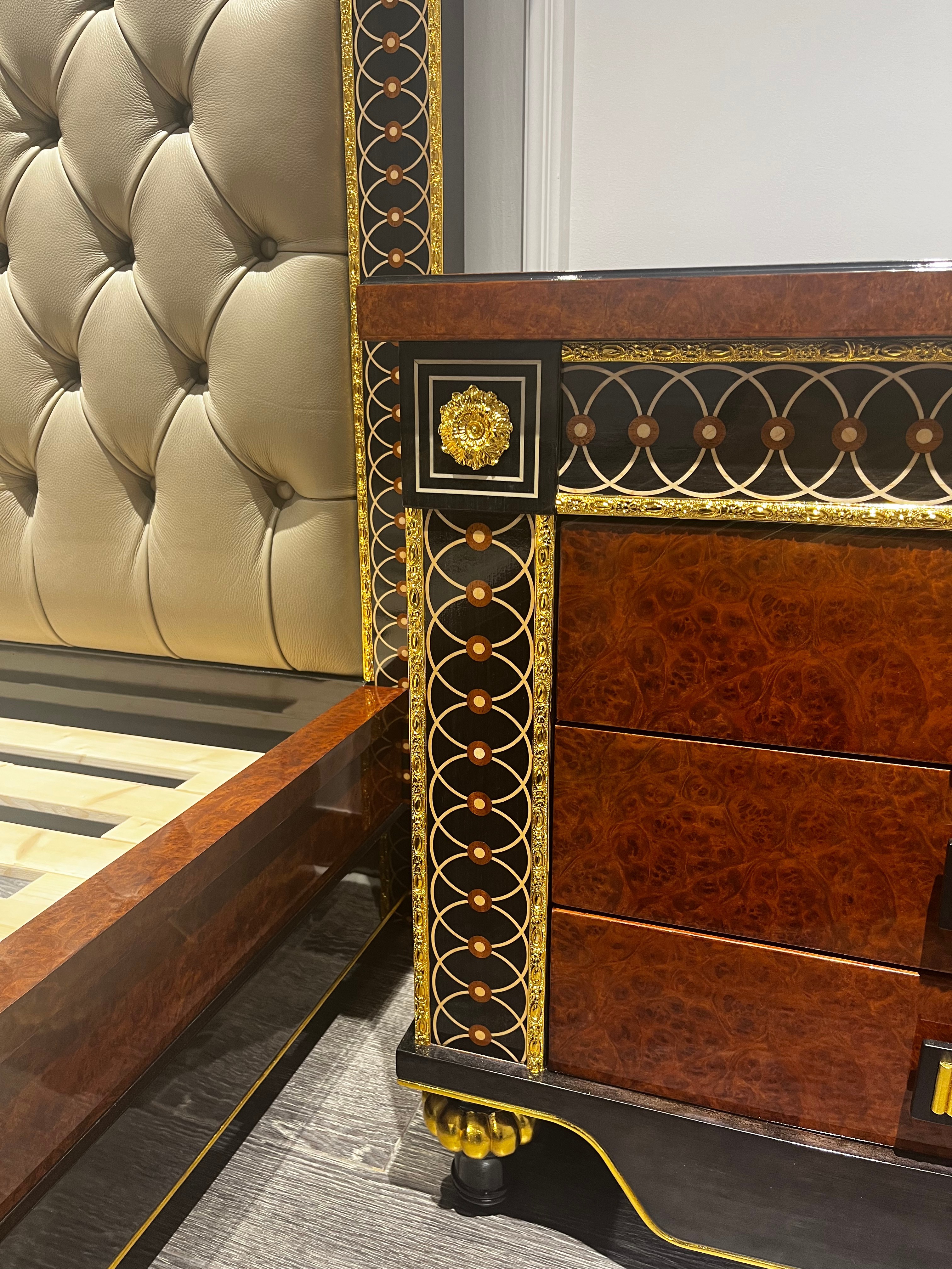 Luxury italian bedroom set furniture king size modern italian latest designer bed furniture set,EKAR FURNITURE CO.,LTD,Luxury italian bedroom set furniture king size modern italian latest designer bed furniture set,foshan furniture factory,custom Furniture factory,china furniture factory