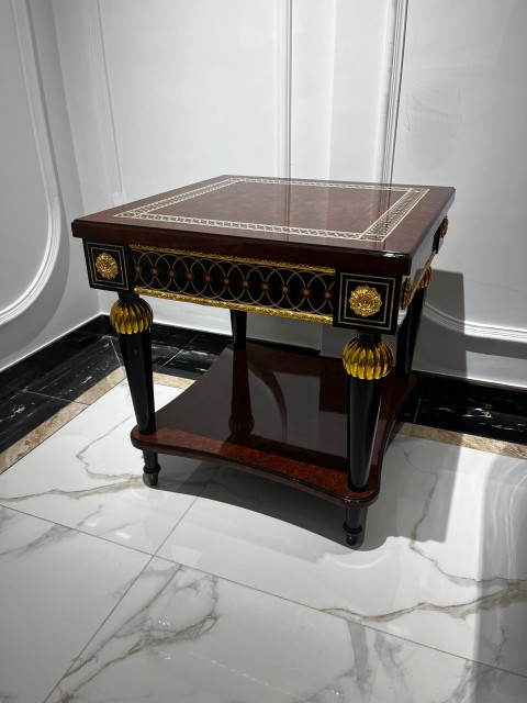,MY SHOP,European-style golden luxury side coffee table high-end coffee table corner table,foshan furniture factory,custom Furniture factory,china furniture factory