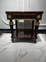 ,MY SHOP,European-style golden luxury side coffee table high-end coffee table corner table,foshan furniture factory,custom Furniture factory,china furniture factory
