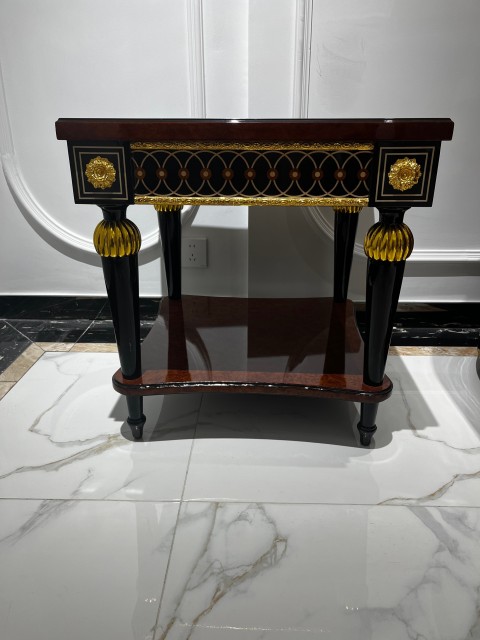 ,MY SHOP,European-style golden luxury side coffee table high-end coffee table corner table,foshan furniture factory,custom Furniture factory,china furniture factory