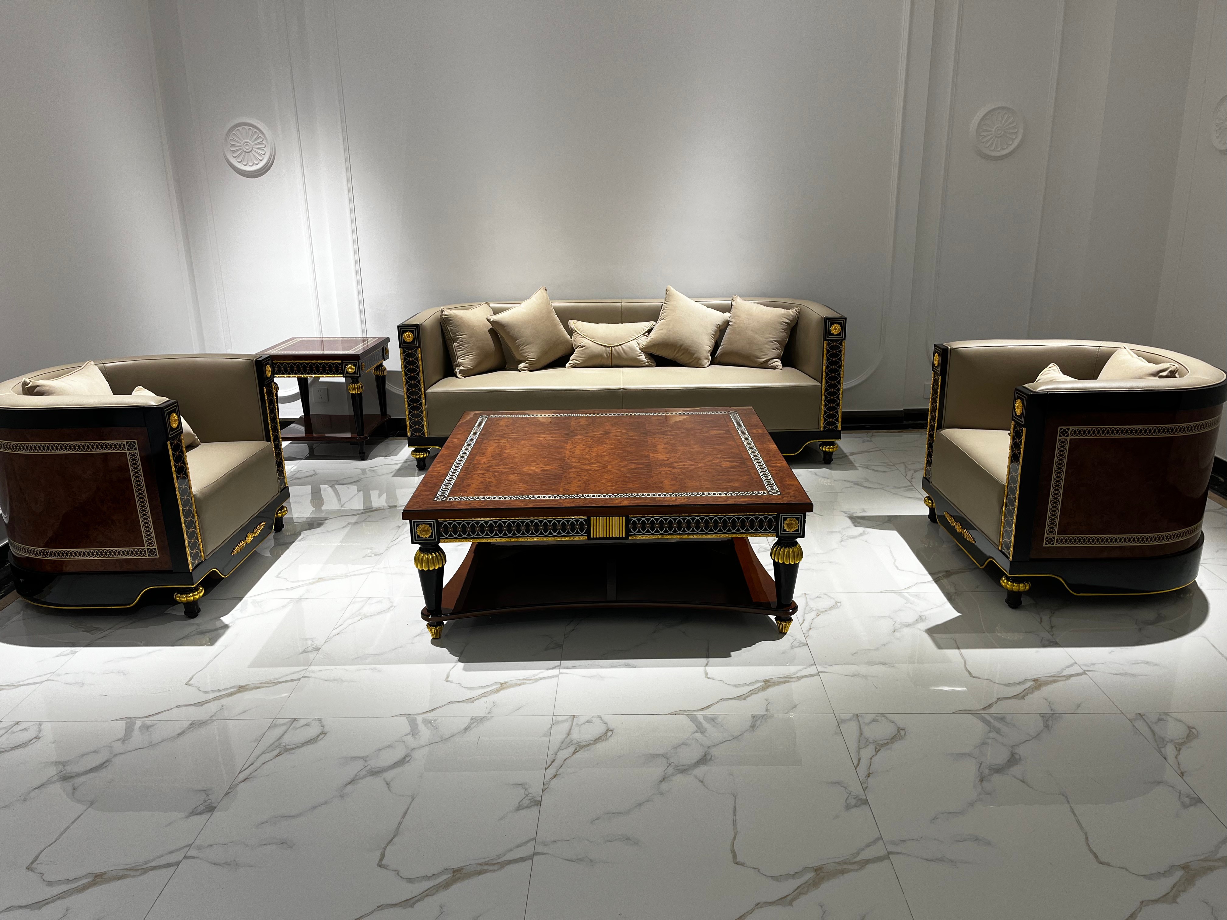 Marier Style 6 Seater Sofa Set for Villa Majlis,EKAR FURNITURE CO.,LTD,Marier Style 6 Seater Sofa Set for Villa Majlis,foshan furniture factory,custom Furniture factory,china furniture factory